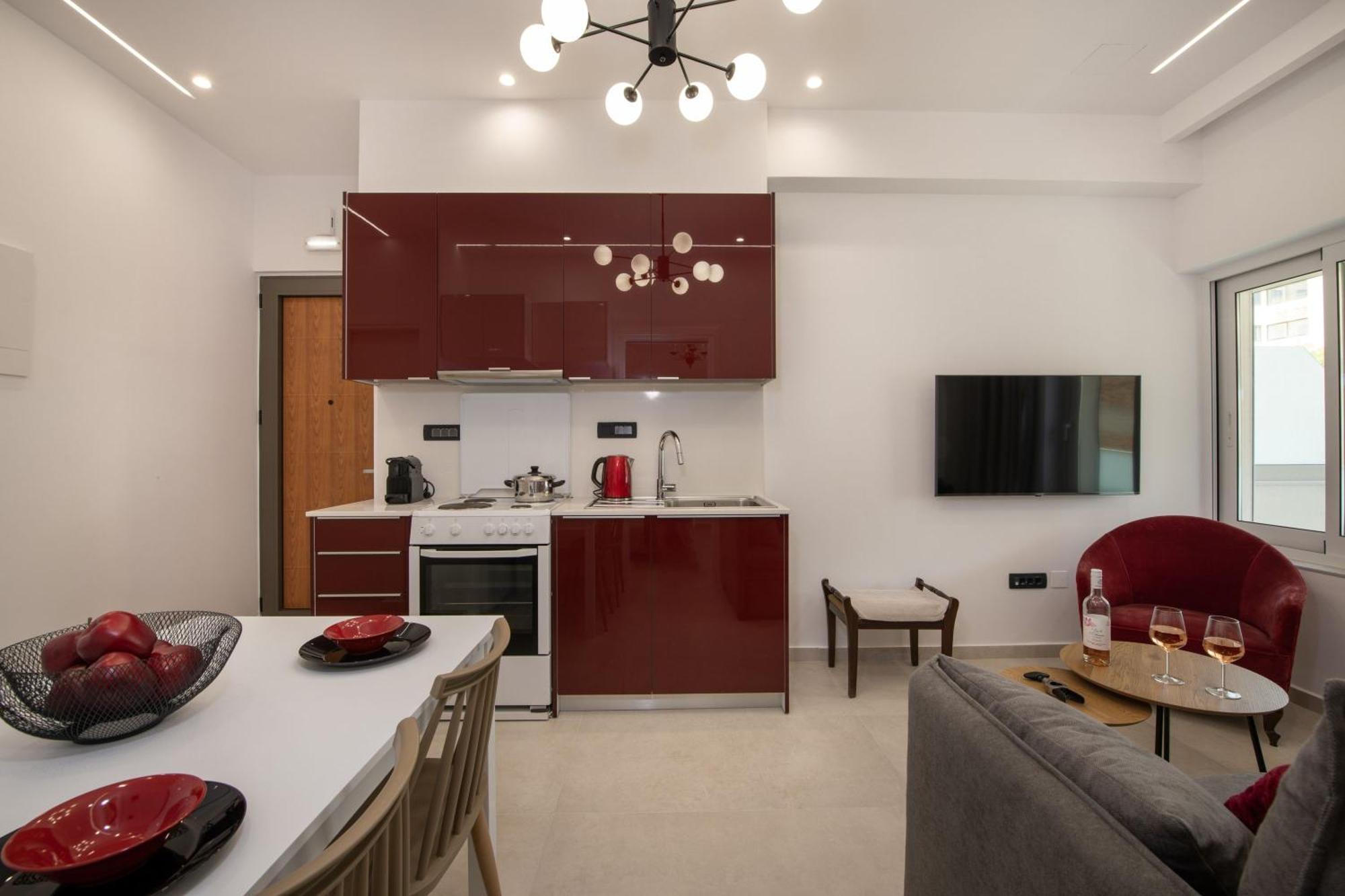 Cherry Central Luxury Suites 干尼亞 外观 照片